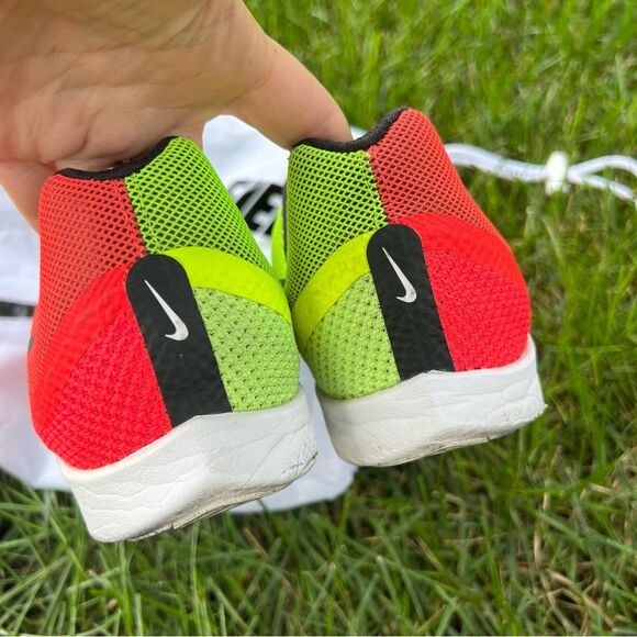 Nike Zoom Rival Distance Red Volt Running Spikes Shoes DC8725-601 Men's Size 9.5 - Picture 12 of 16